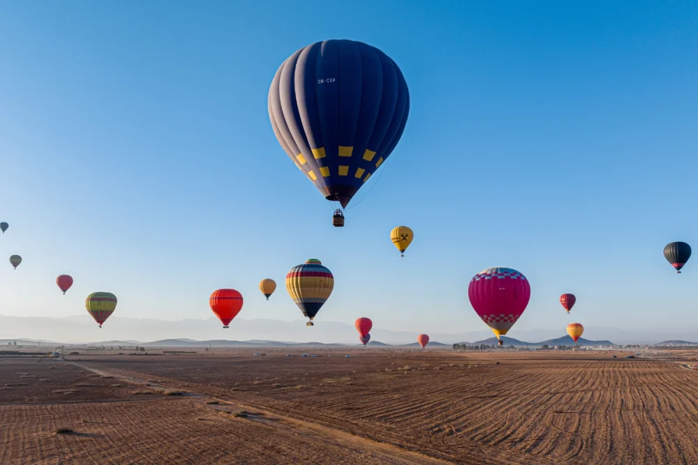 Marrakech Hot Air Balloon Ride at Sunrise 50–60 Min Flight + Breakfast in Marrakech, Morocco