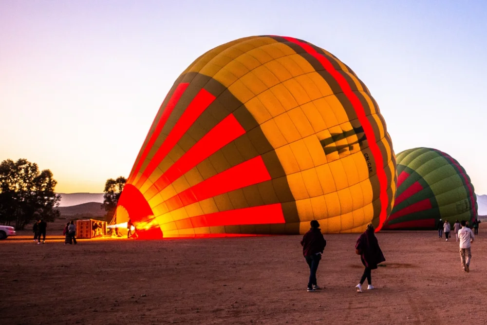 Marrakech Sunrise Balloon (50–60 Min) + Camel Ride + Breakfast in Marrakech, Morocco