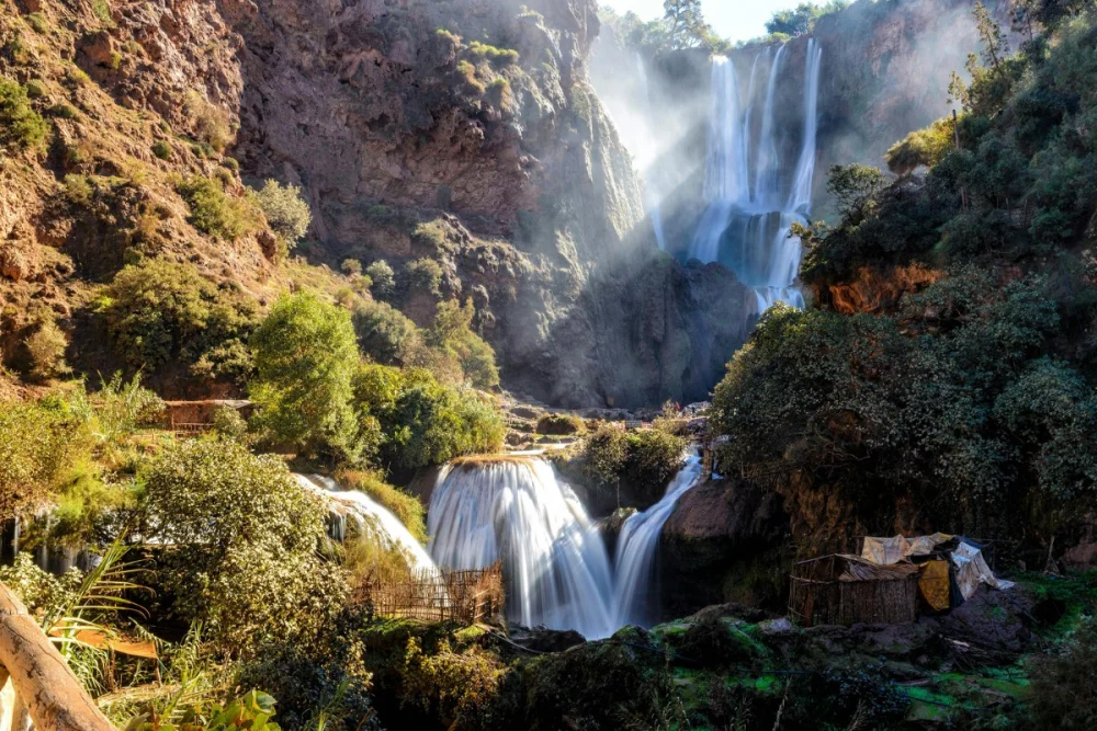 Ouzoud Waterfalls Day Trip from Marrakech + Guide & Traditional Lunch in Marrakech, Morocco